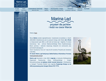 Tablet Screenshot of marinalad.pl